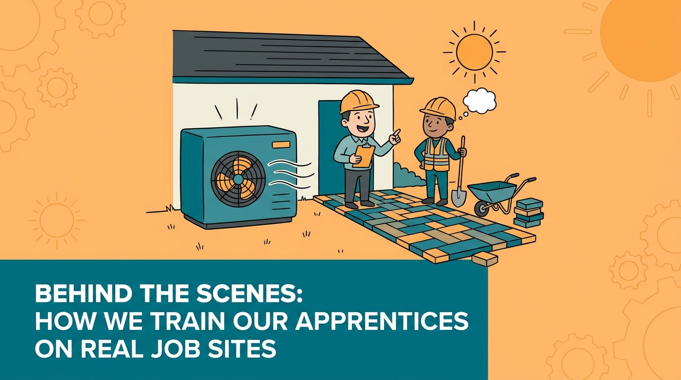 Behind the Scenes: How We Train Our Apprentices on Real Job Sites — featured image