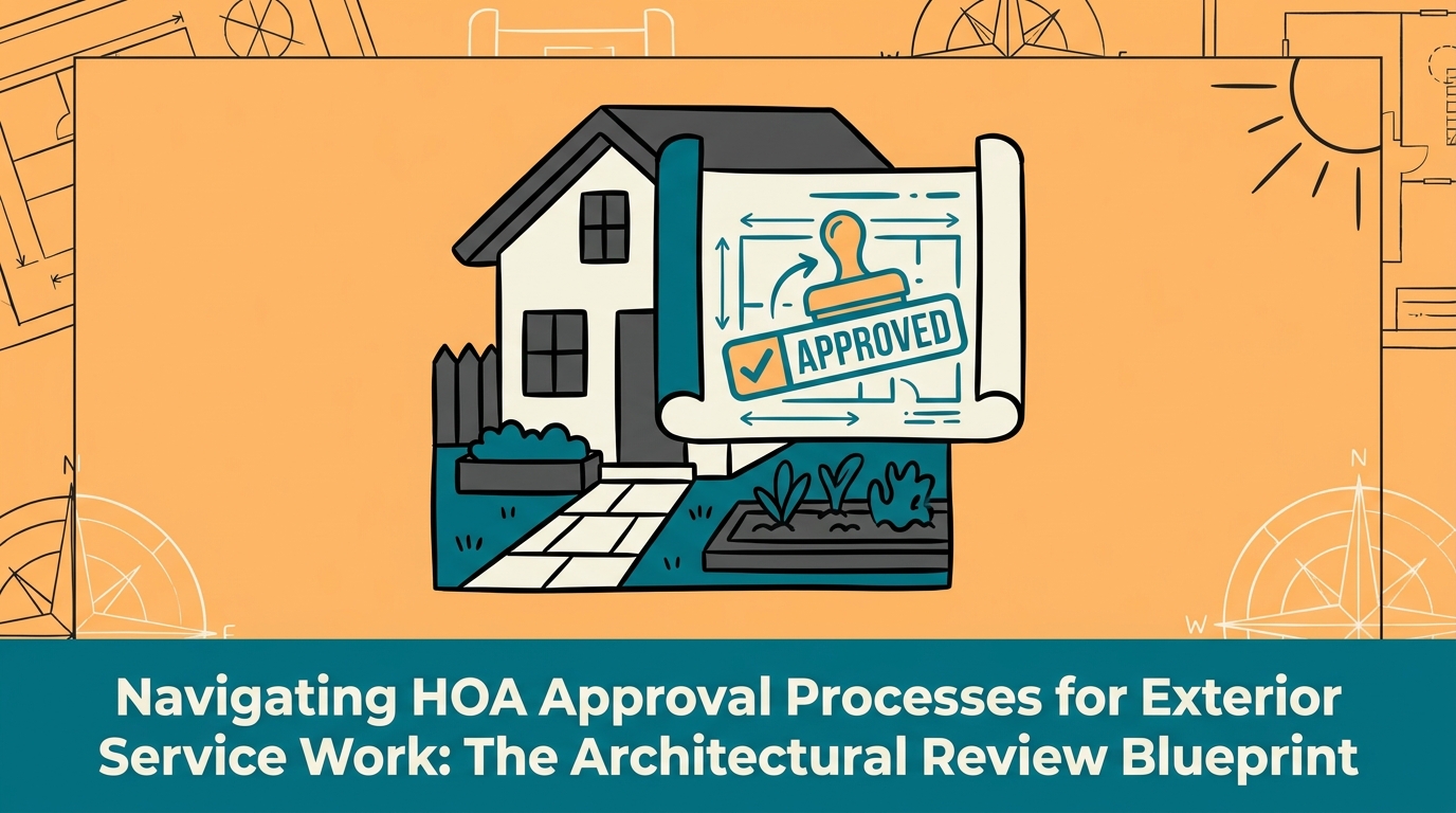 Navigating HOA Approval Processes for Exterior Service Work: The Architectural Review Blueprint — featured image