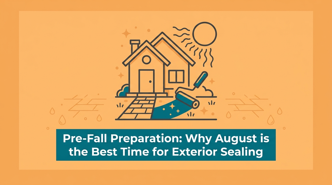Pre-Fall Preparation: Why August is the Best Time for Exterior Sealing — featured image