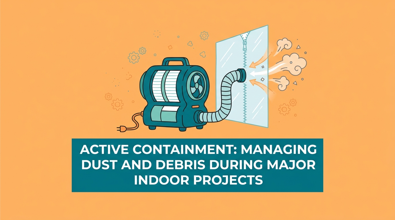 Active Containment: Managing Dust and Debris During Major Indoor Projects — featured image
