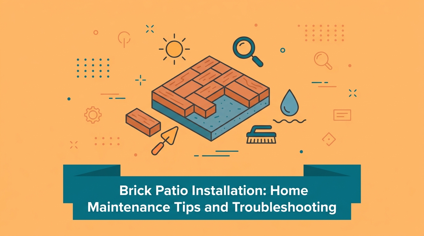 Brick Patio Installation: Home Maintenance Tips and Troubleshooting — featured image