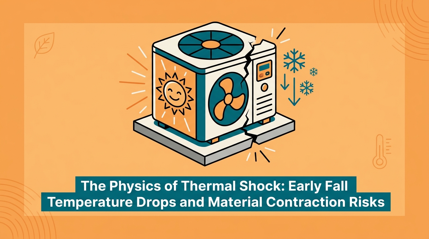The Physics of Thermal Shock: Early Fall Temperature Drops and Material Contraction Risks — featured image