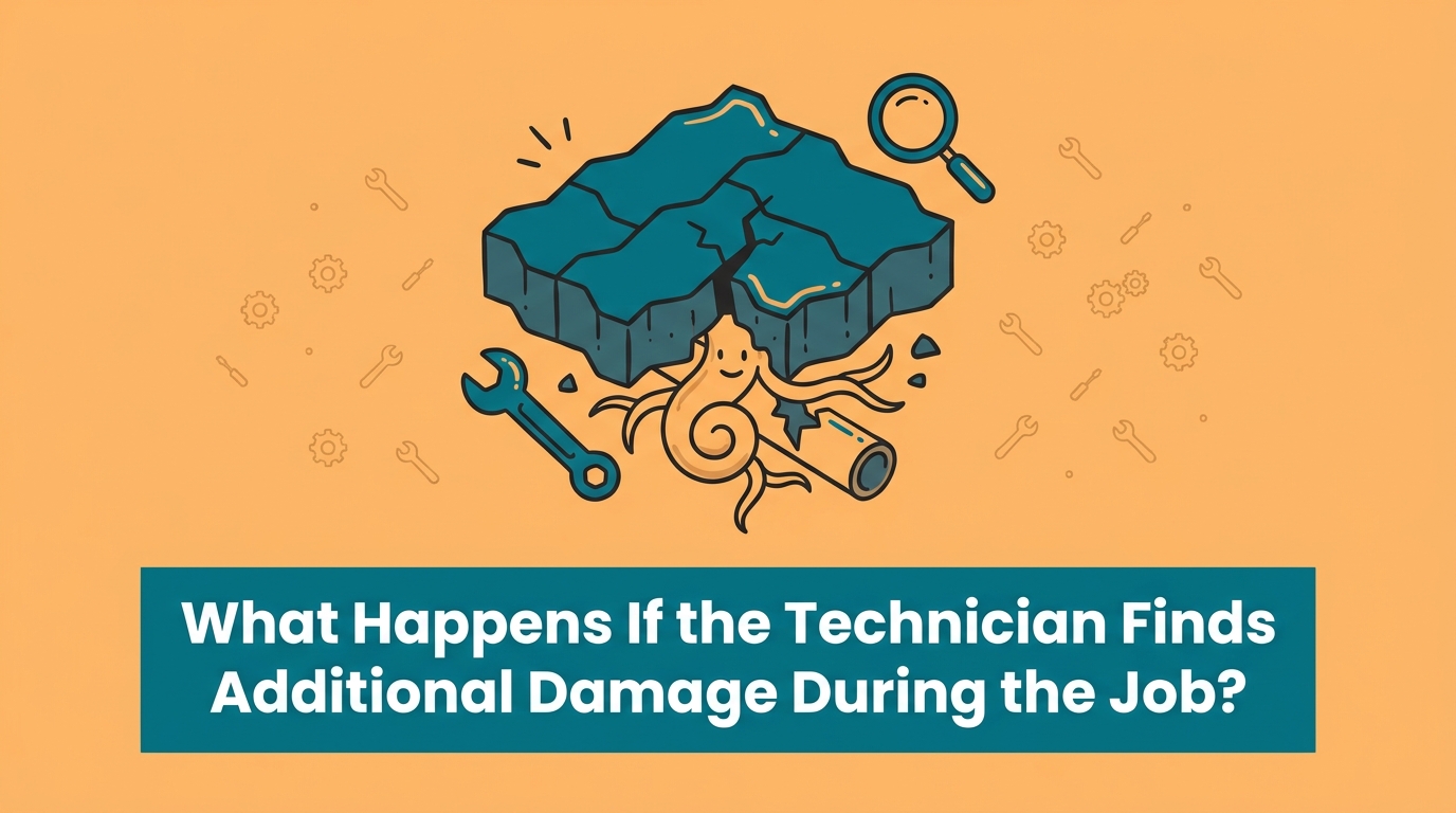 What Happens If the Technician Finds Additional Damage During the Job? — featured image