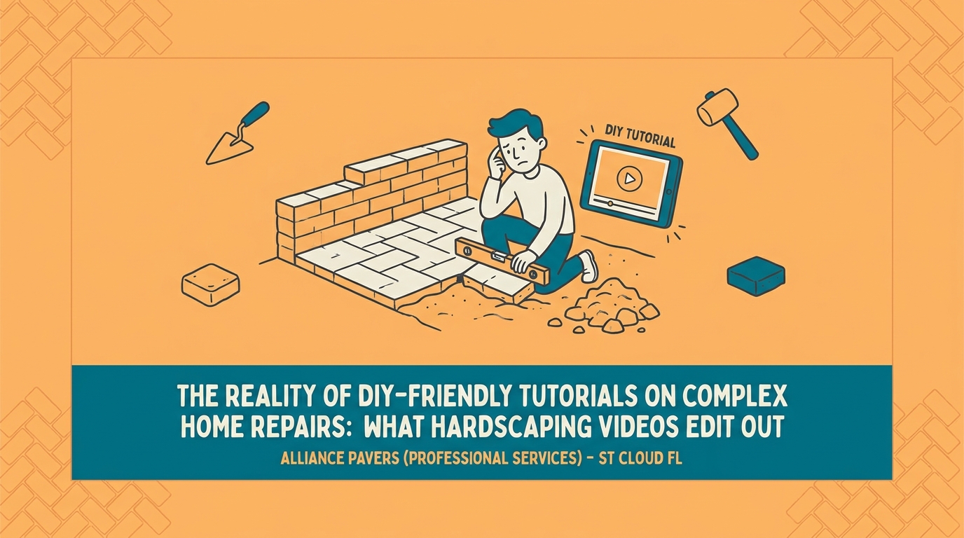 The Reality of DIY-Friendly Tutorials on Complex Home Repairs: What Hardscaping Videos Edit Out — featured image