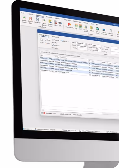 Controle centralizado