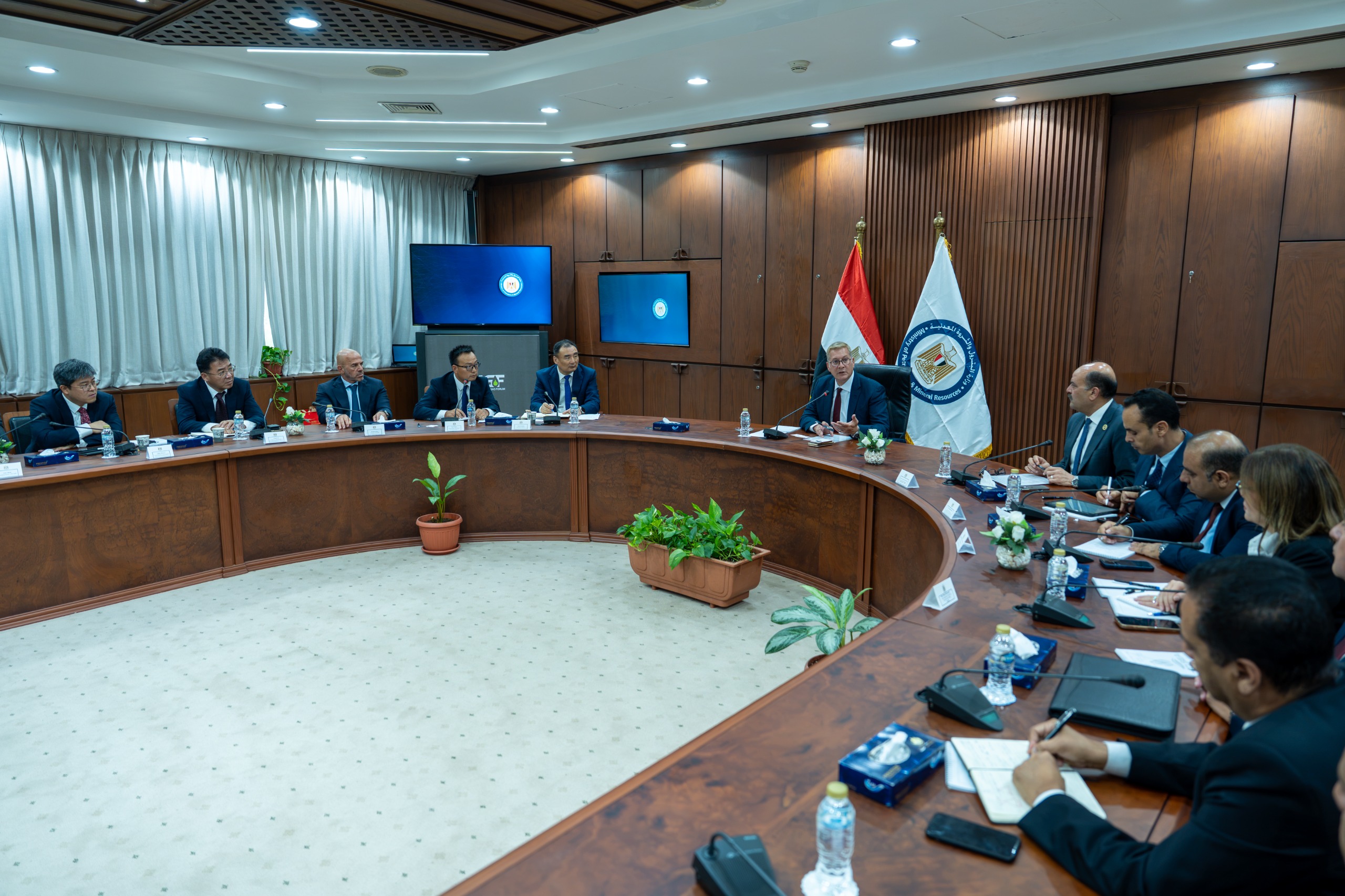 Income for Infrastructure and Investment, Partner to CNCEC, Joins Minister of Petroleum in Advancing Strategic Projects