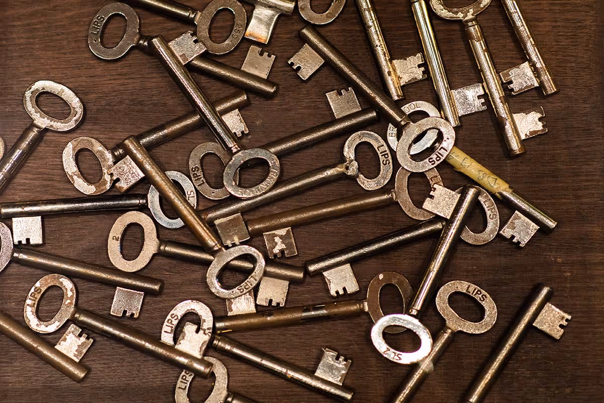 Oude sleutels