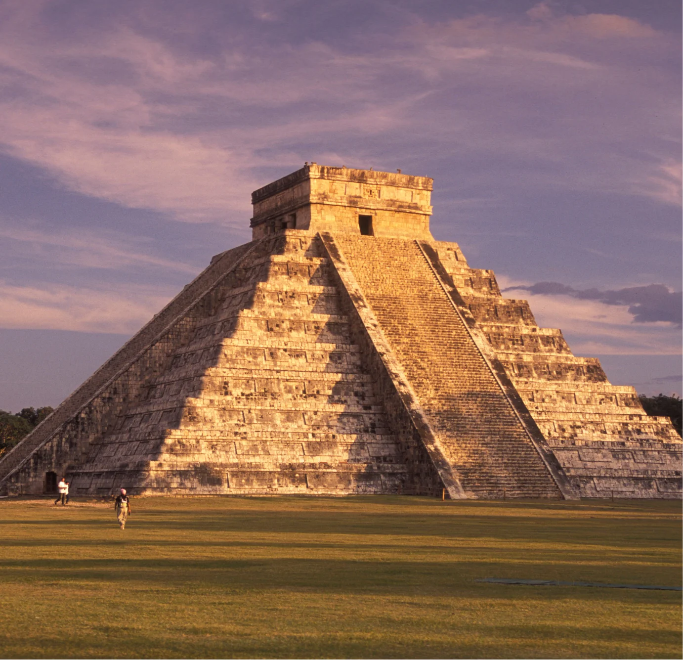 Ancient Mayan pyramid at Chichen Itza in Mexico’s Yucatán Peninsula