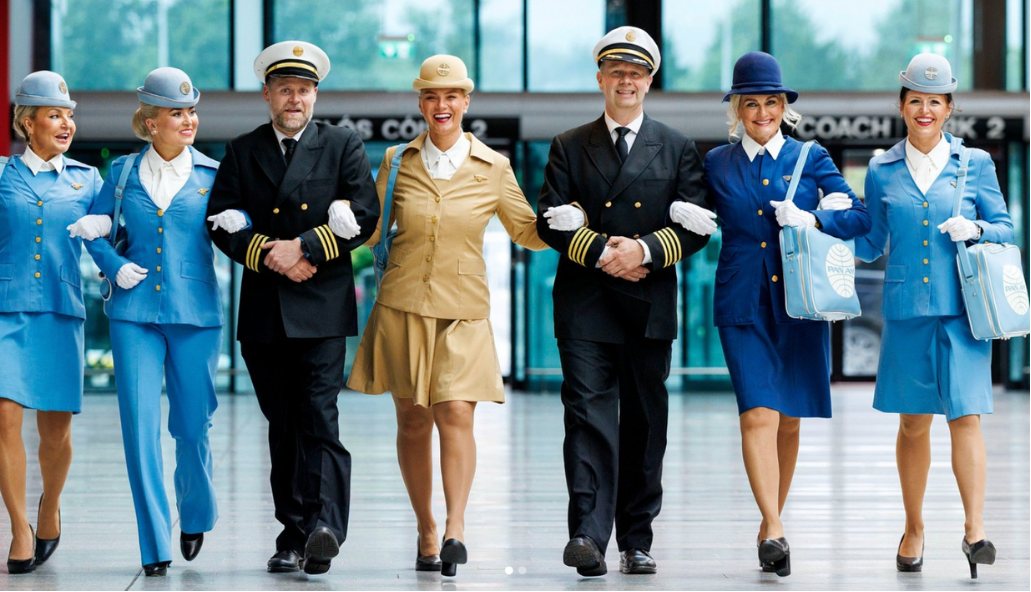 Pan Am crew at JFK