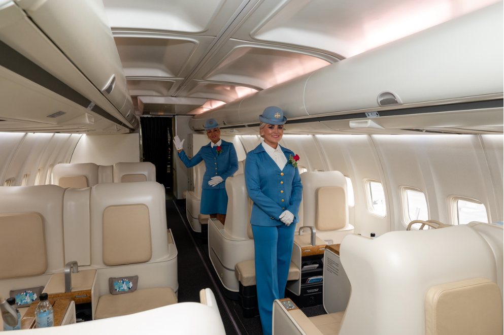 Pan Am cabin interior