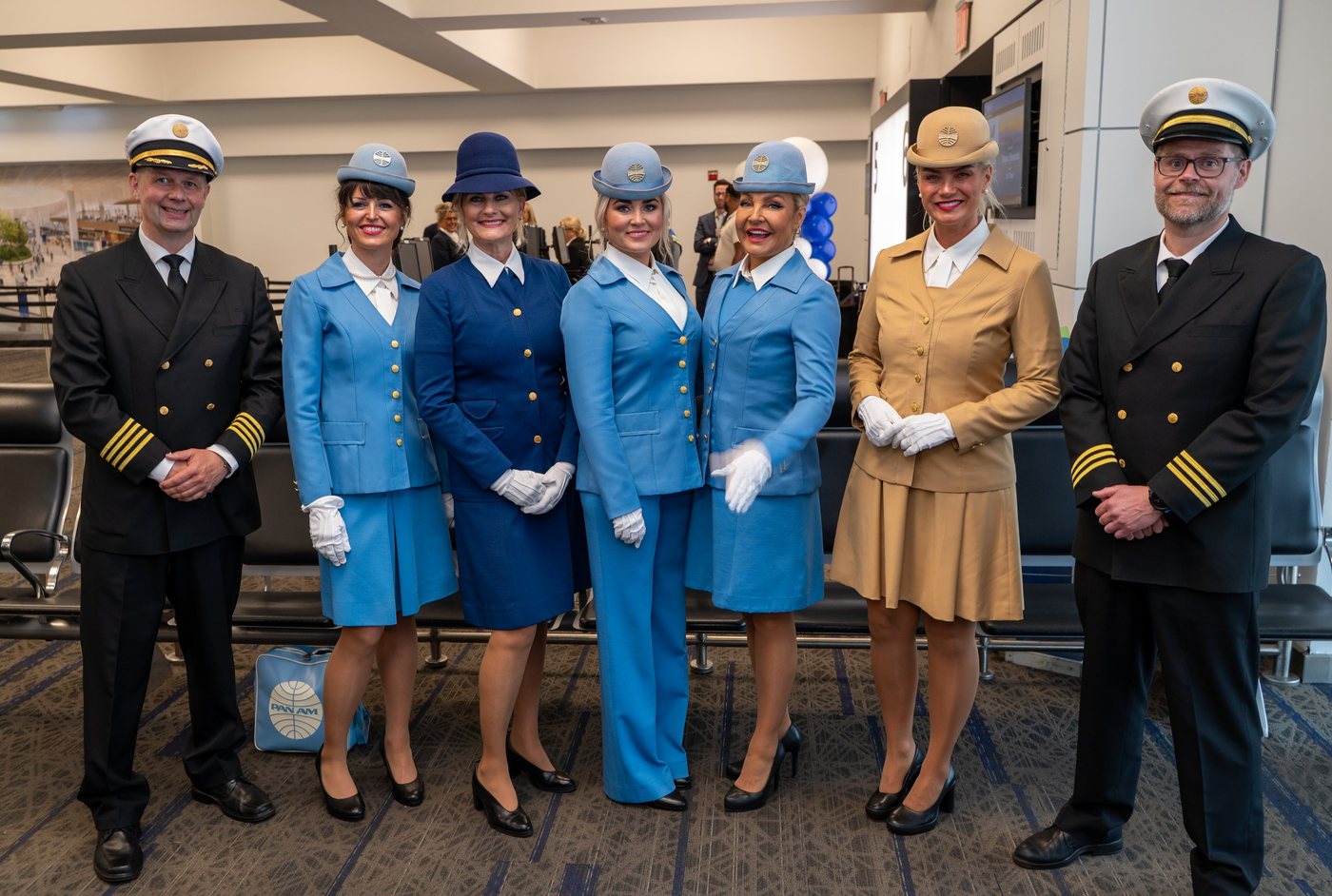 Pan Am flight crew
