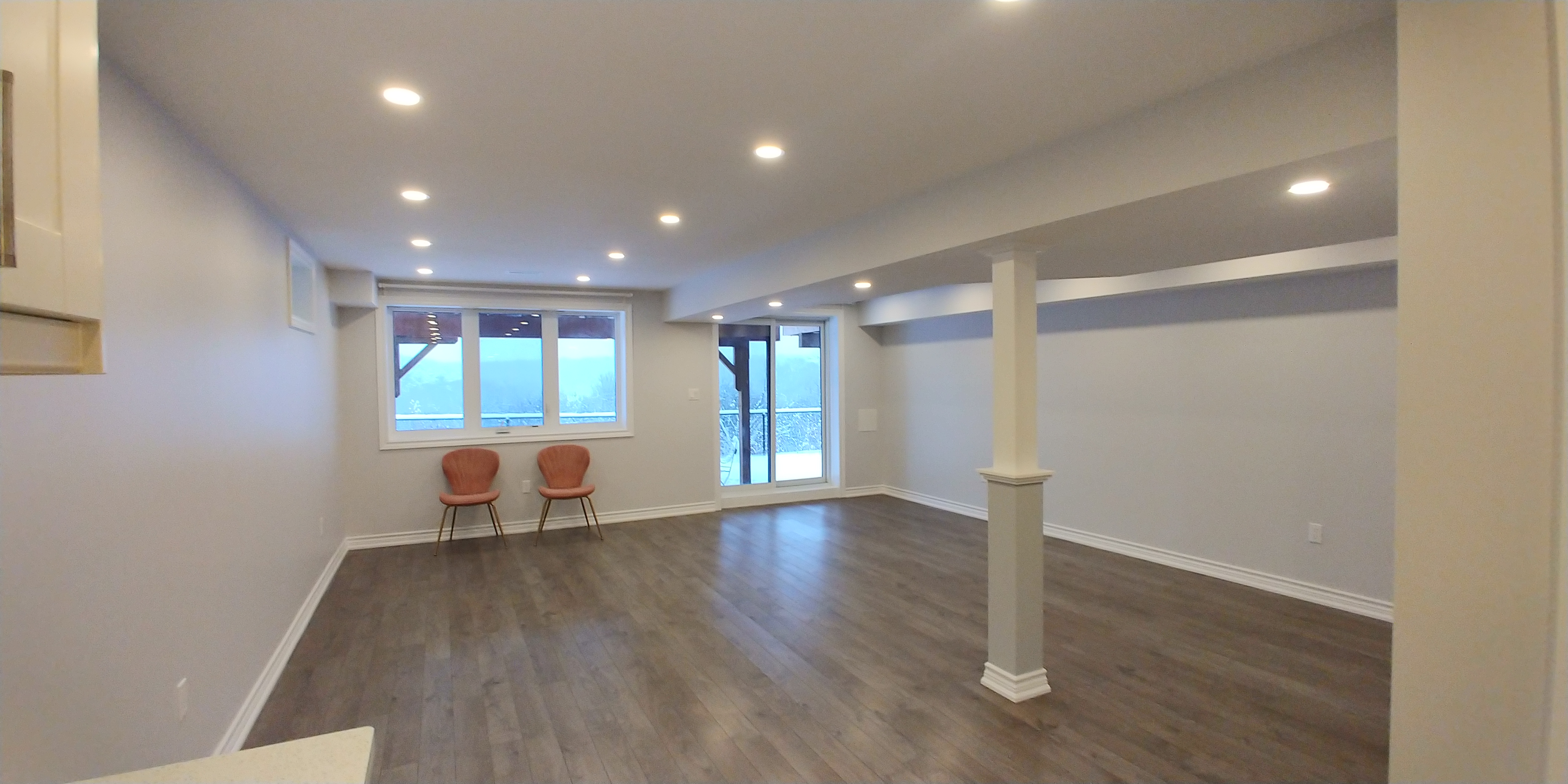 Finished basement