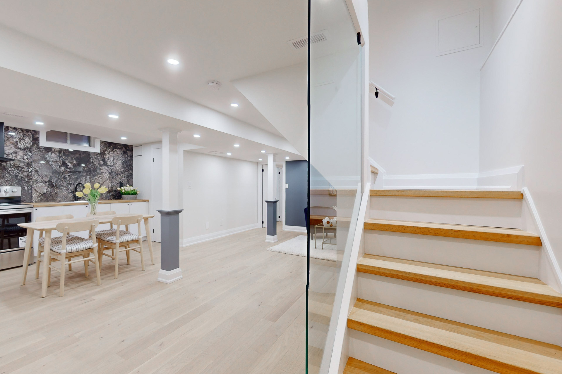 Finished basement