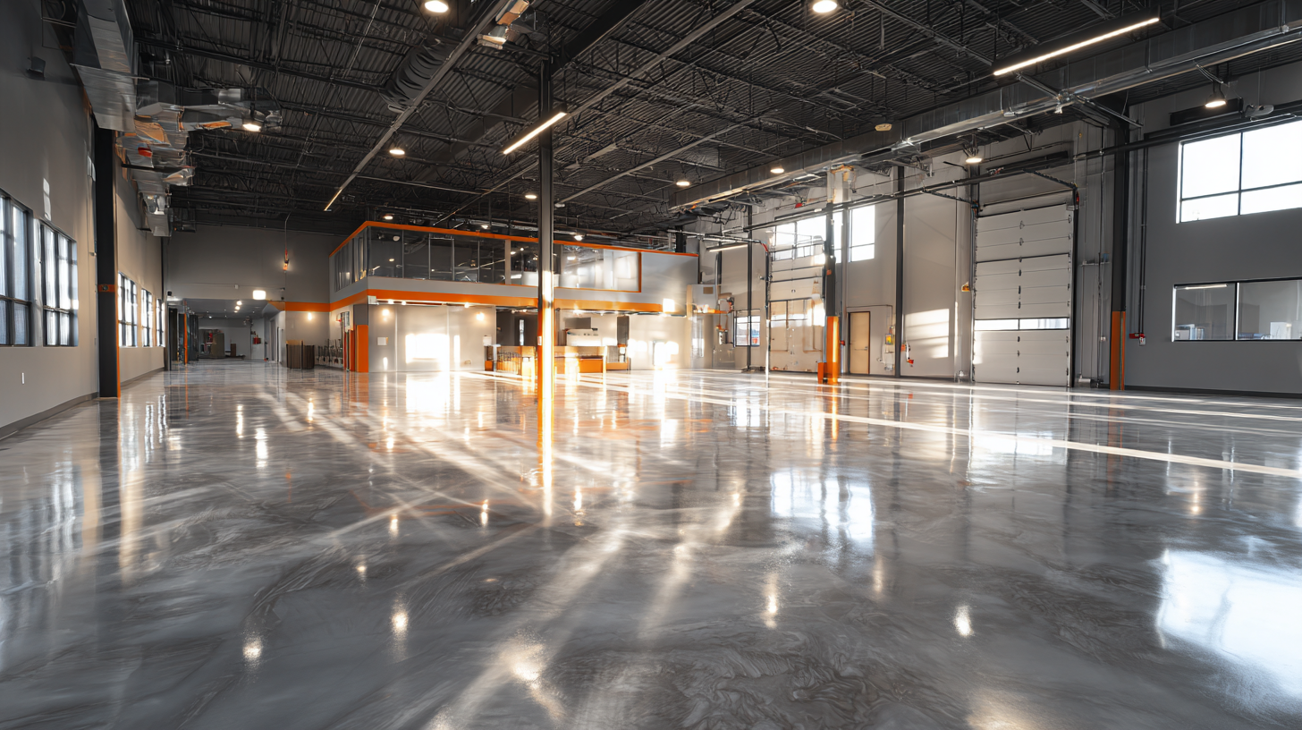 Industrial Epoxy Floor System – Storage Warehouse, Owasso, OK
