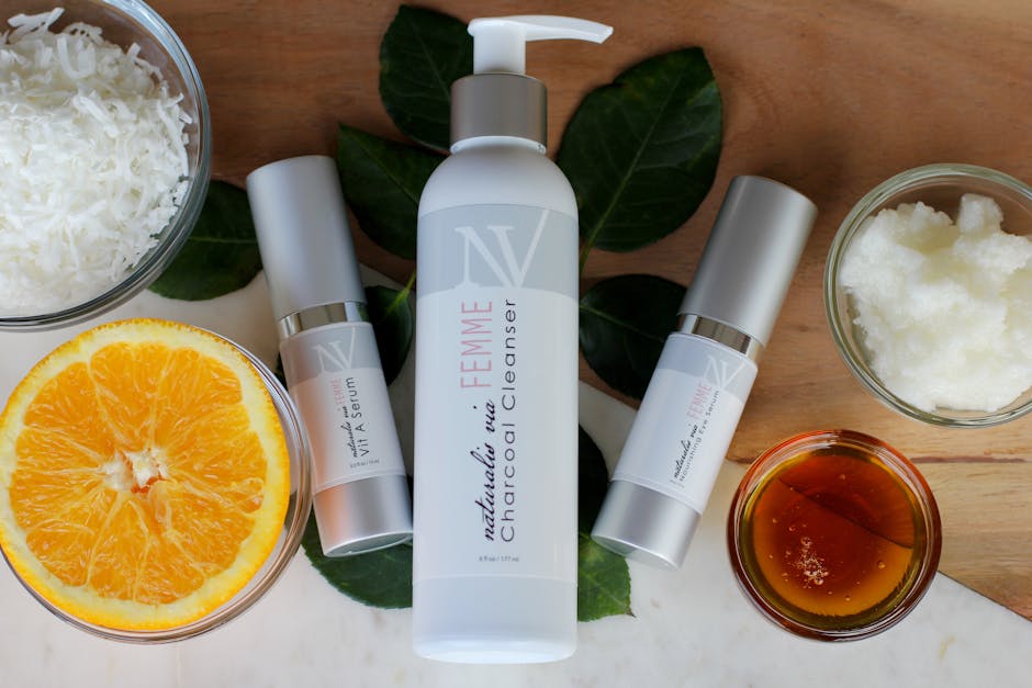 pure ingredients for skincare - serum for derma rolling pure ingredients for skincare - serum for derma rolling