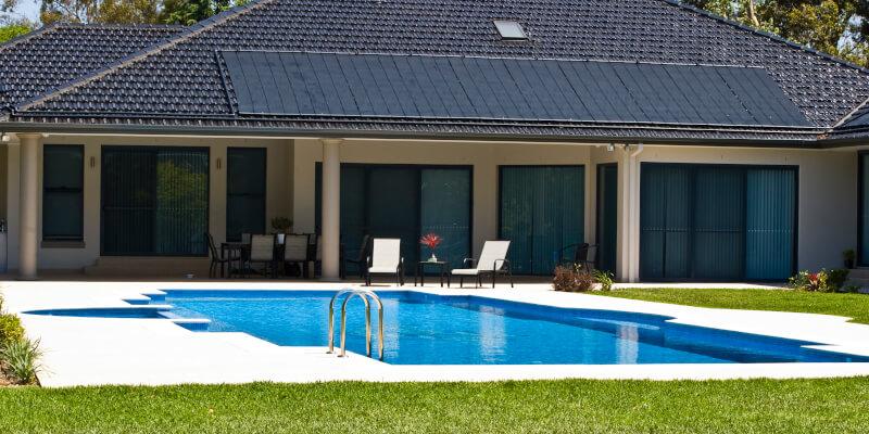 solar panels on house image 1