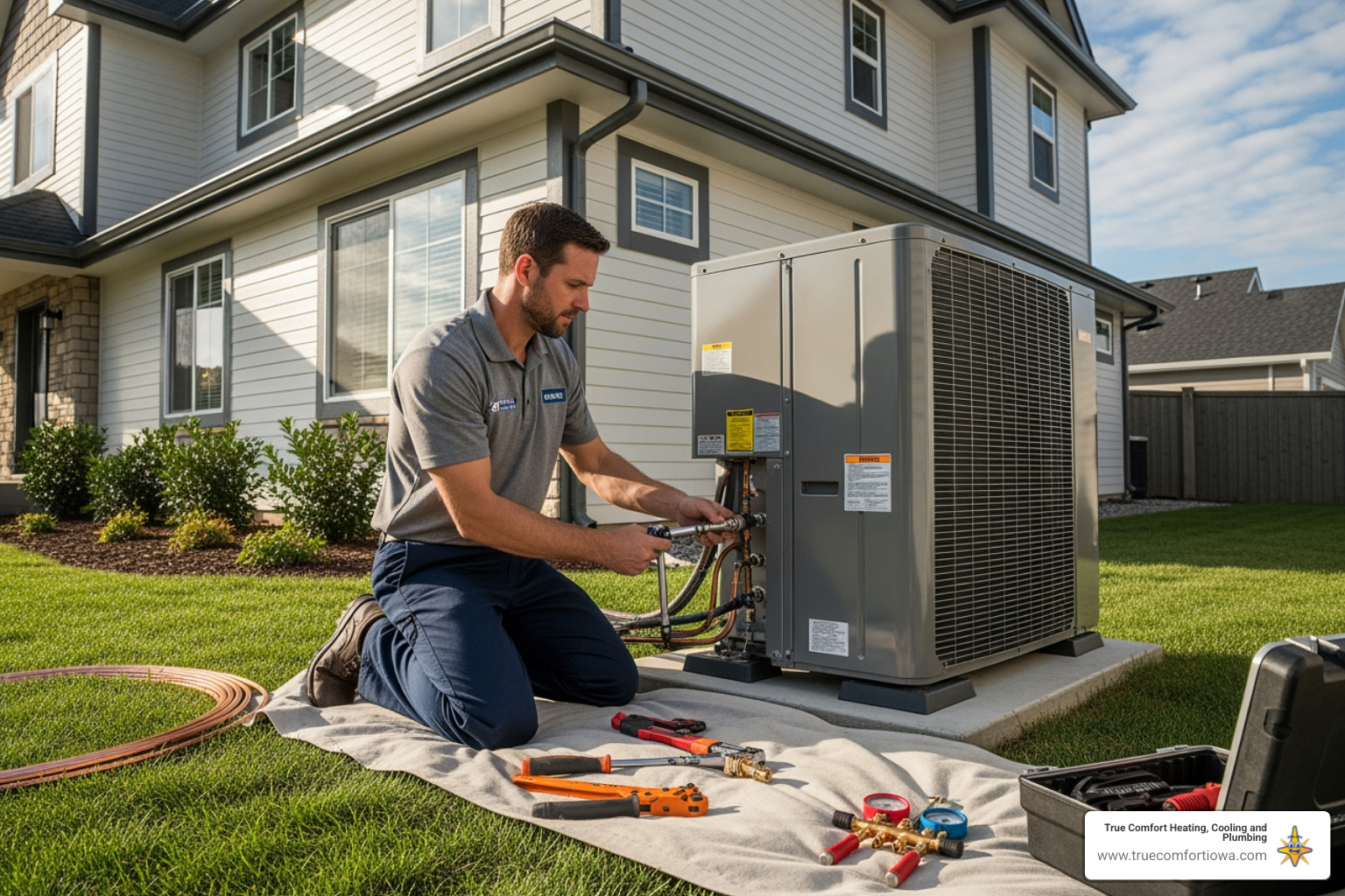 Find local experts who are experienced with installing a heat pump in the Des Moines area.