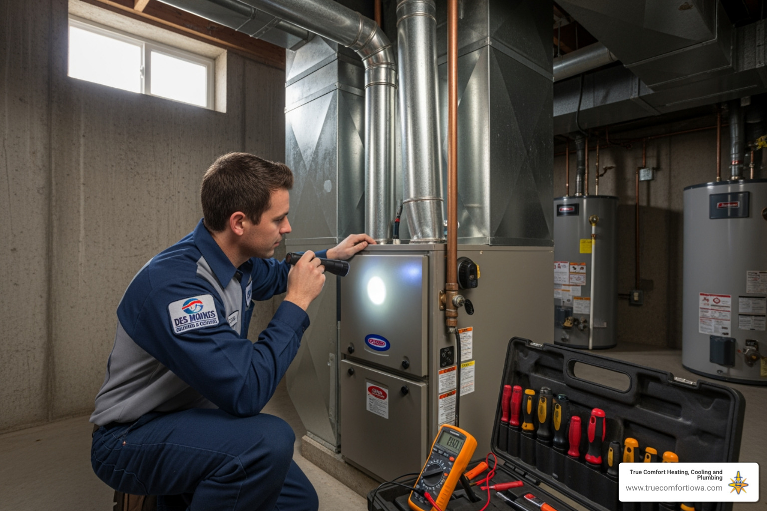 Expert Furnace Care in Des Moines