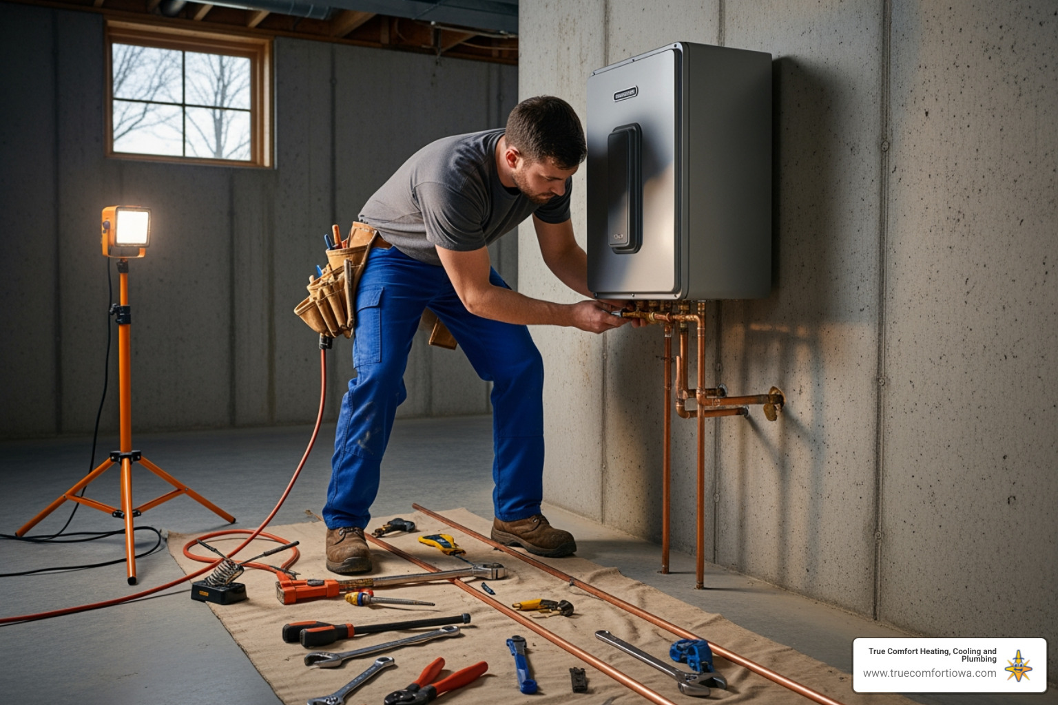 24/7 Tankless Water Heater Installation: Your Bondurant Emergency Solution