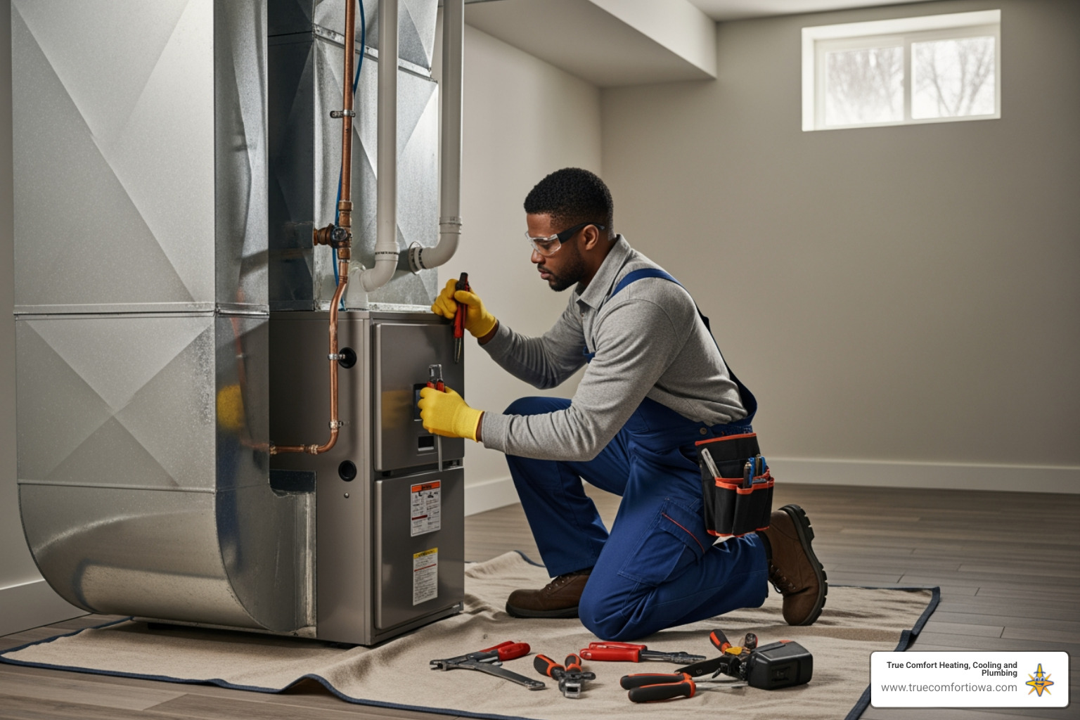 I need an emergency furnace installation in Ankeny, IA. Who is available now?