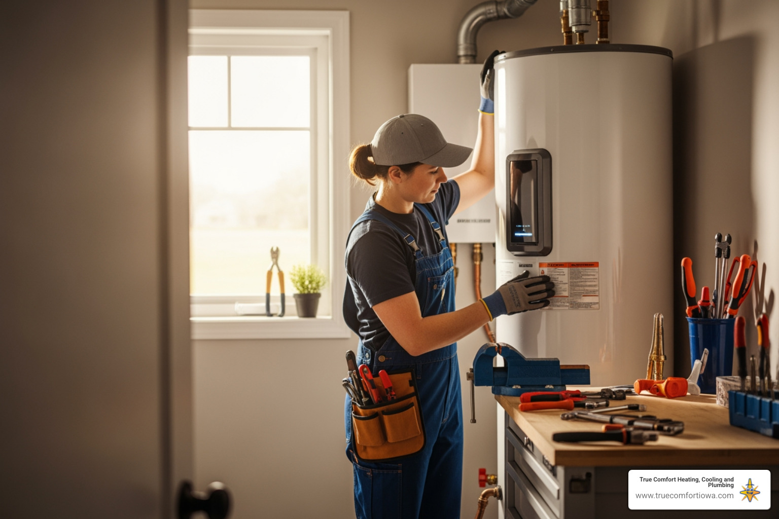 water heater installation in west des moines, ia
