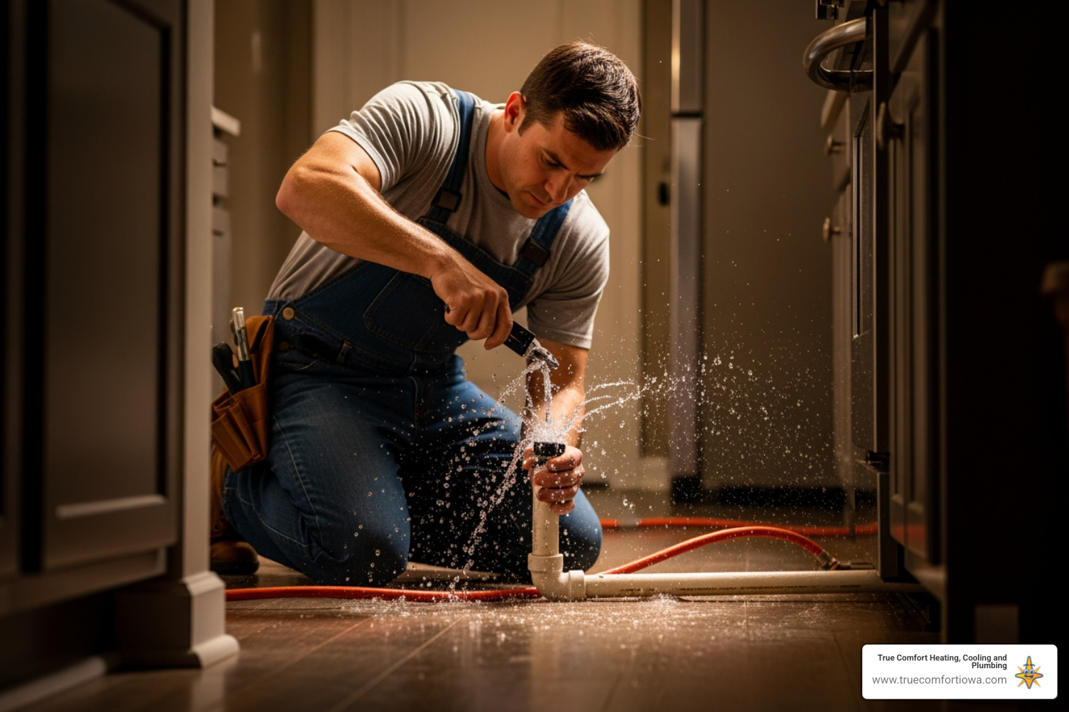 Don't Drown! Get Same-Day Burst Pipe Repair in West Des Moines, IA