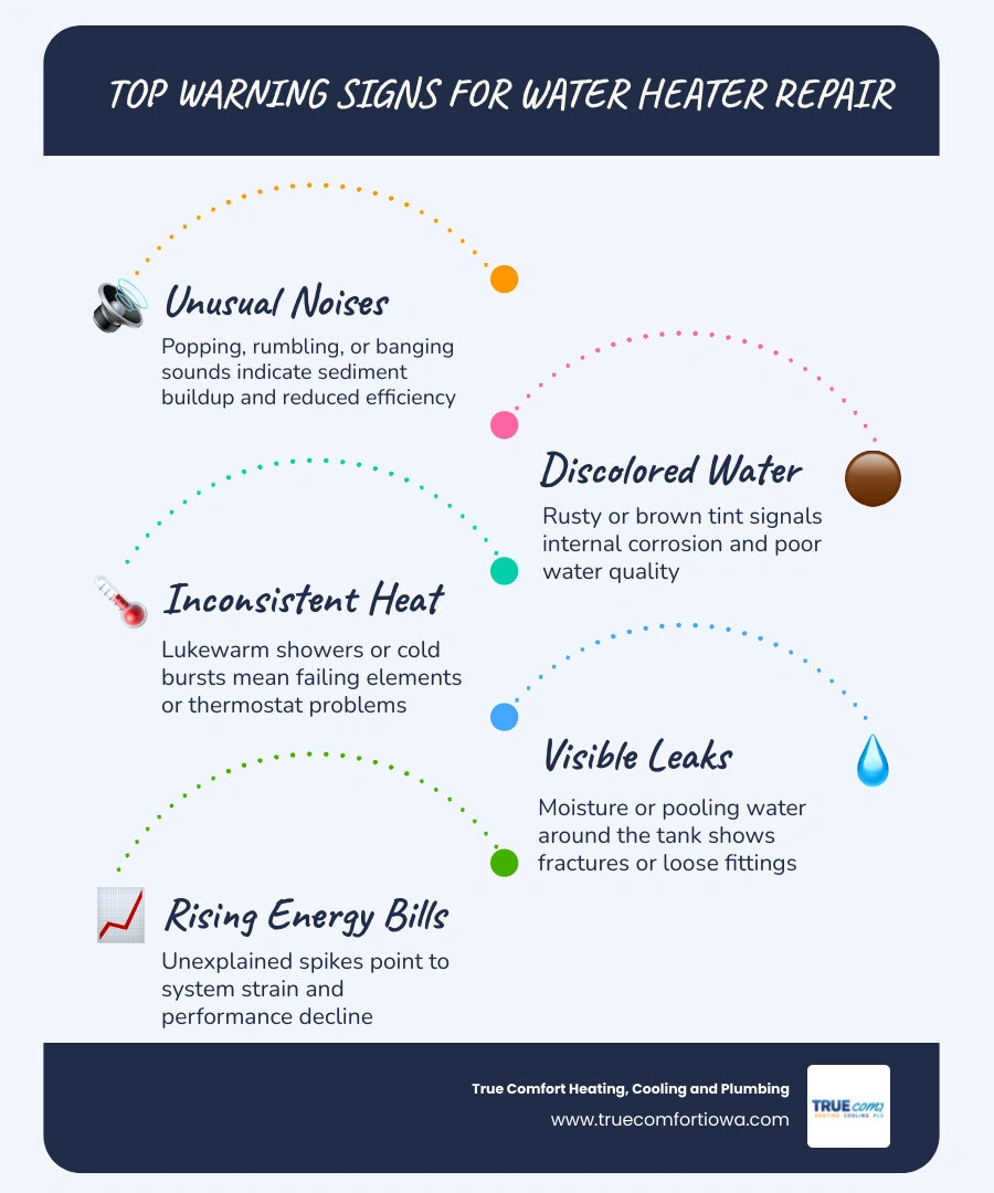 Common water heater components and failure points infographic infographic Common water heater components and failure points infographic infographic