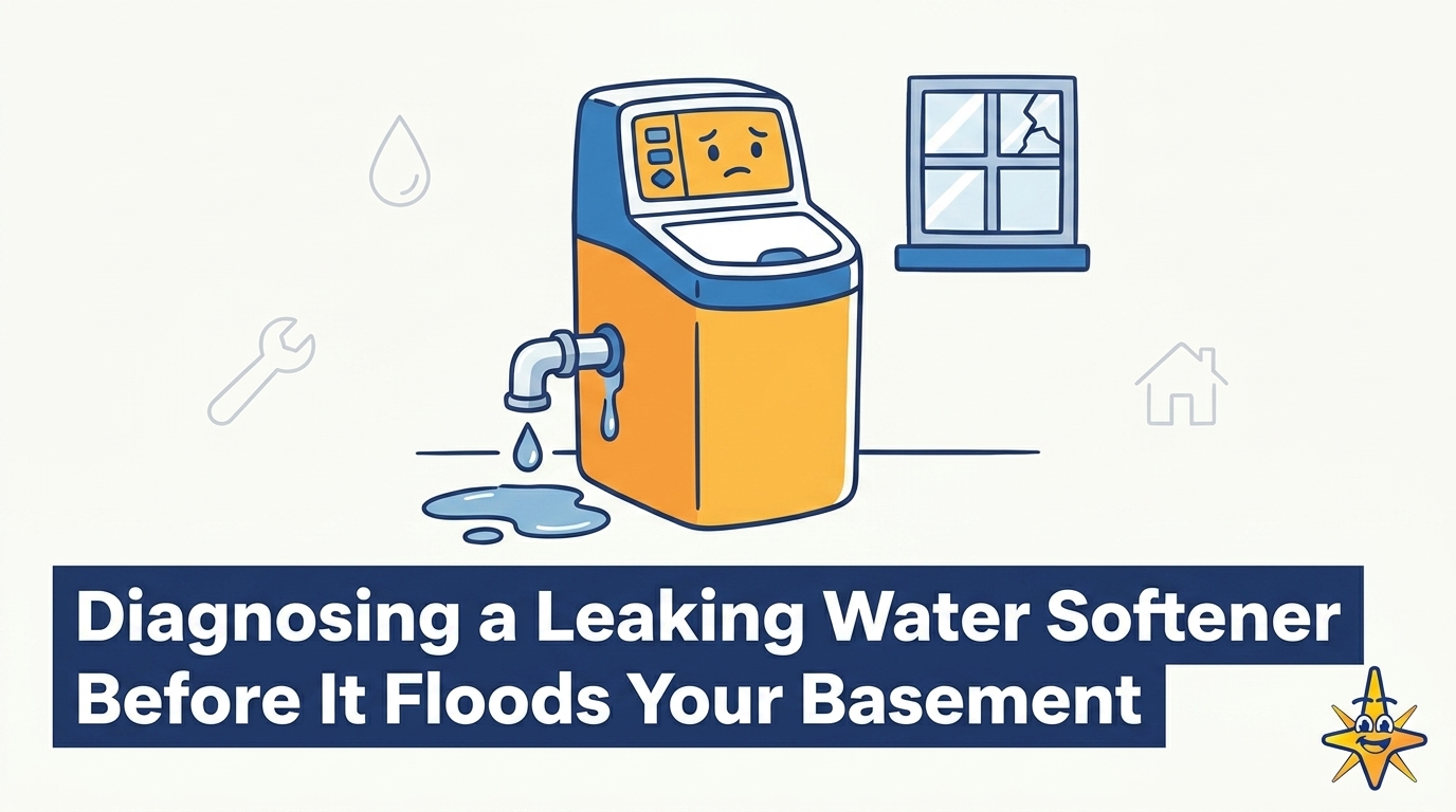 Diagnosing a Leaking Water Softener Before It Floods Your Basement