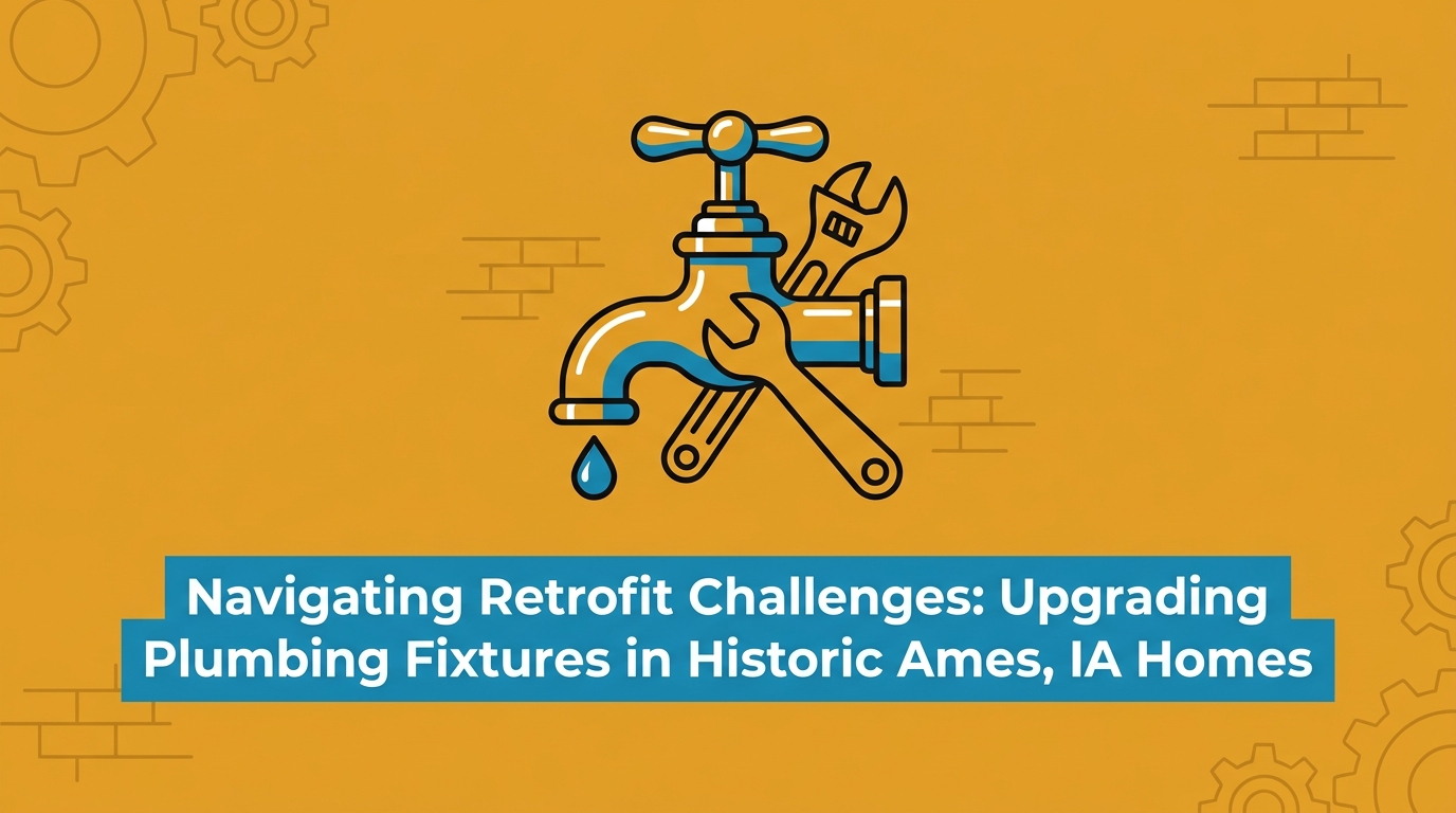Upgrading Plumbing Fixtures in Historic Ames Homes: Retrofit Challenges