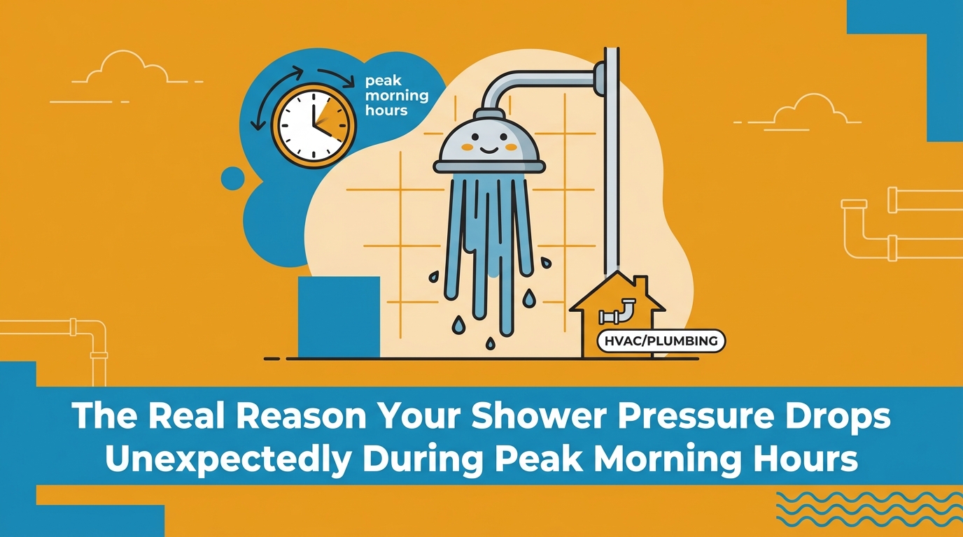 The Real Reason Your Shower Pressure Drops Unexpectedly During Peak Morning Hours