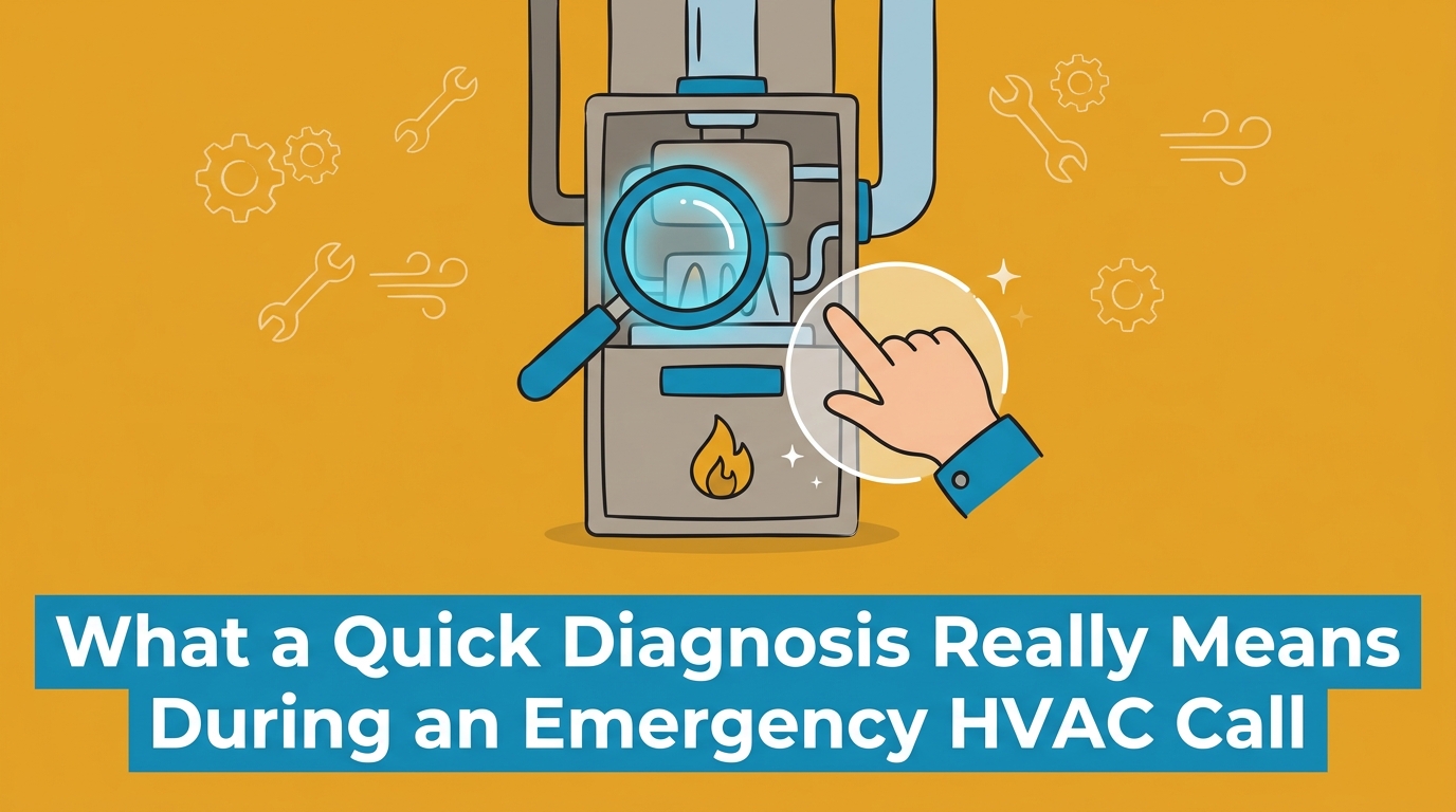 What a Quick Diagnosis Really Means During an Emergency HVAC Call