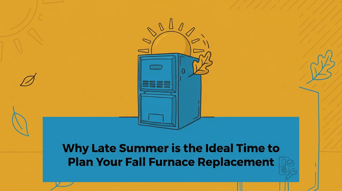 Why Late Summer is the Ideal Time to Plan Your Fall Furnace Replacement