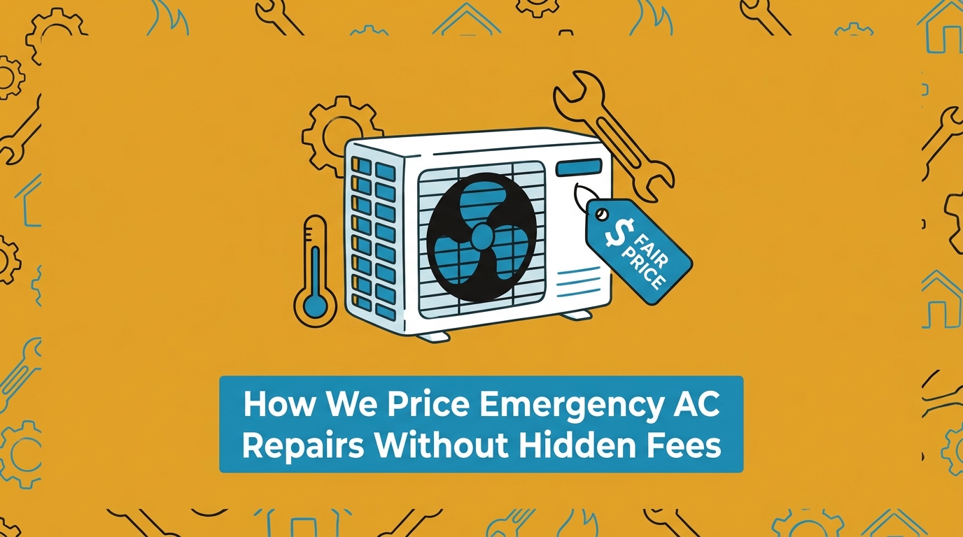 How We Price Emergency AC Repairs Without Hidden Fees