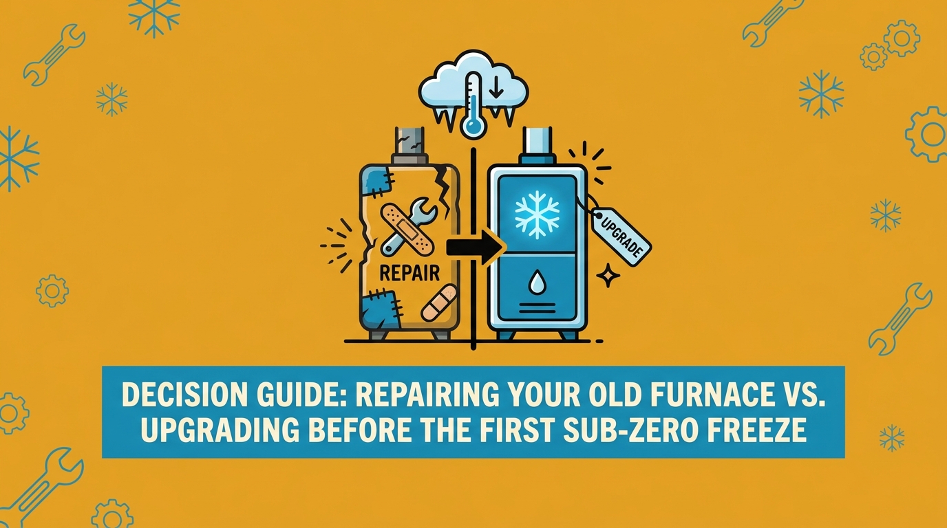 Repairing Your Old Furnace vs. Upgrading Before the First Sub-Zero Freeze