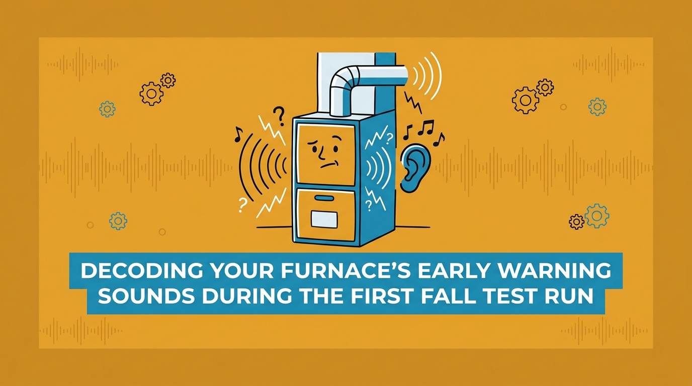 Decoding Your Furnace's Early Warning Sounds During the First Fall Test Run