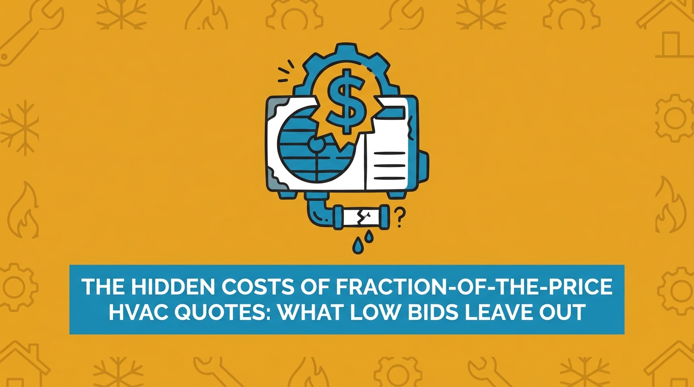 The Truth About Fraction of the Price HVAC Quotes and What They Leave Out