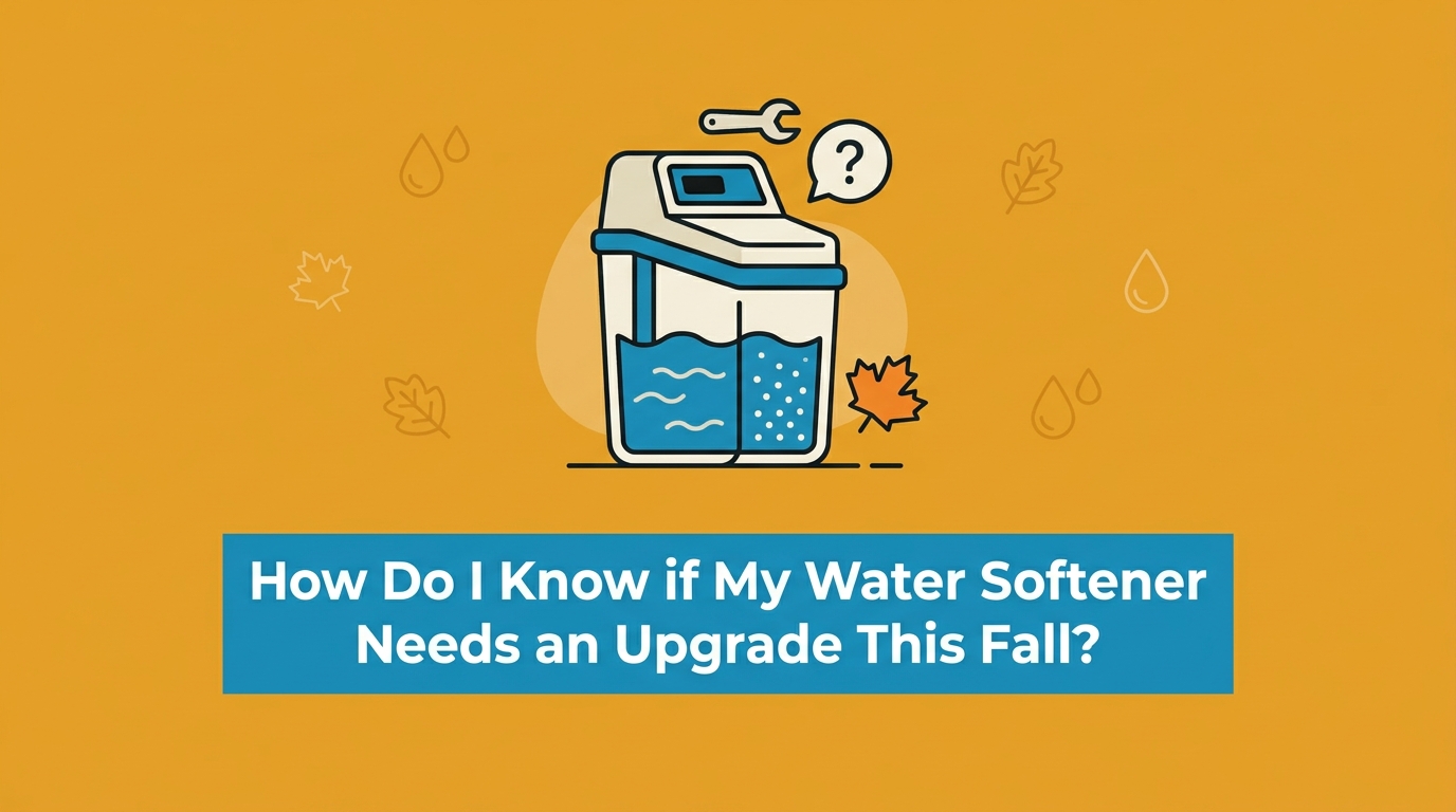 How Do I Know if My Water Softener Needs an Upgrade This Fall?