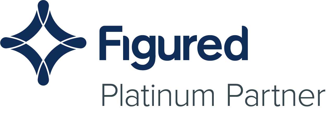 Figured Platinum Partner logo with a blue symbol and text.