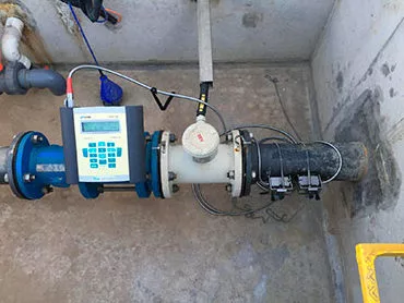 [interface] image of erp system interface on a tablet in a workspace