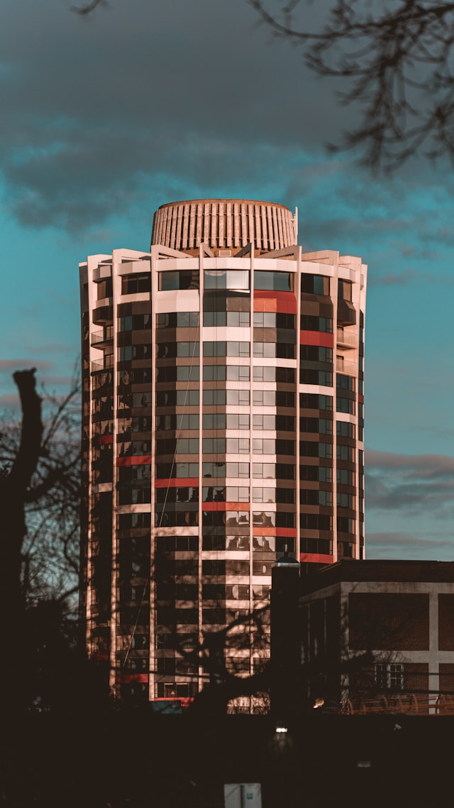 An image of a building that's here solely for decoration