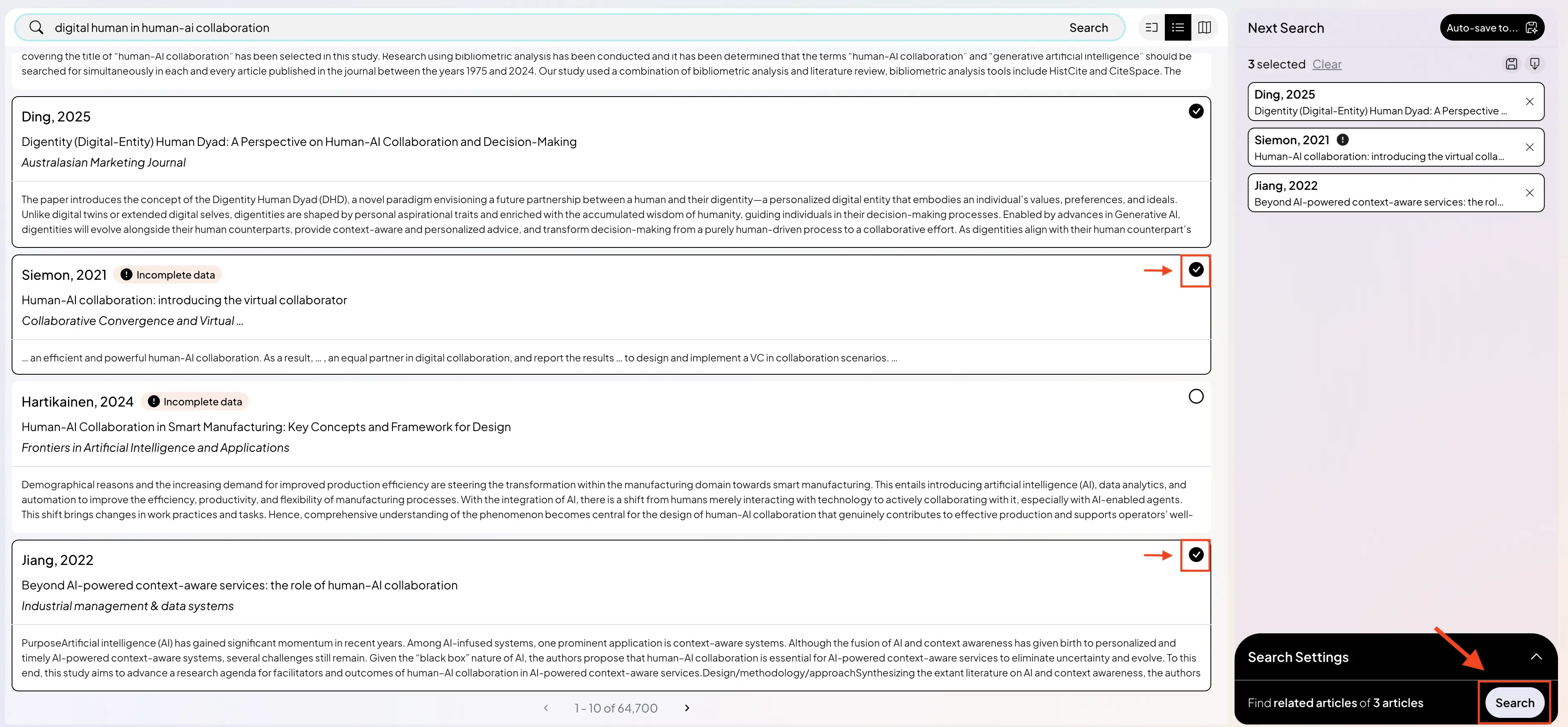 select papers and build your seed set