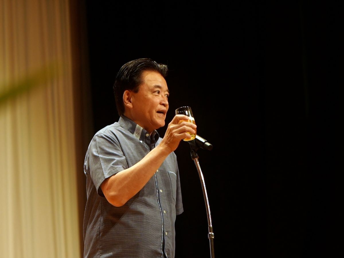 image of drumming class in session