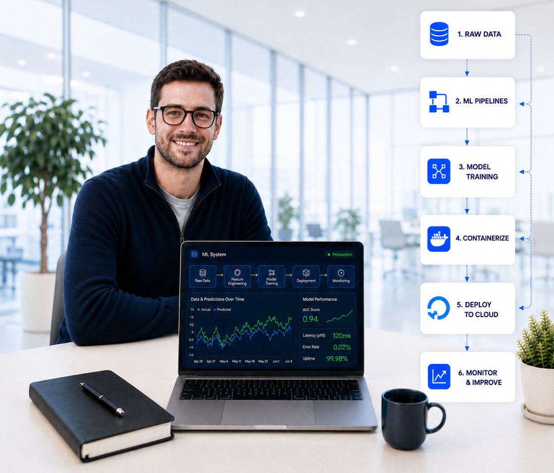 workflow that built ml system