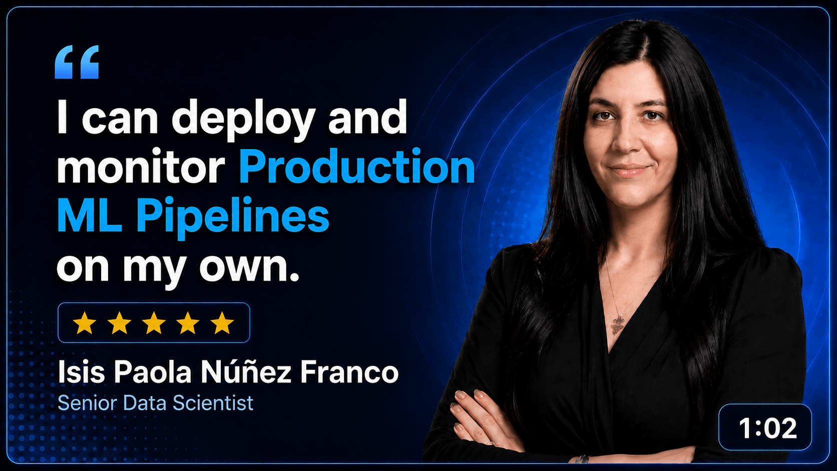 Watch Isis Paola's testimonial