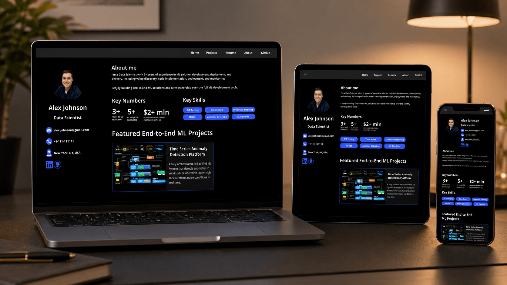 Professional Website Template