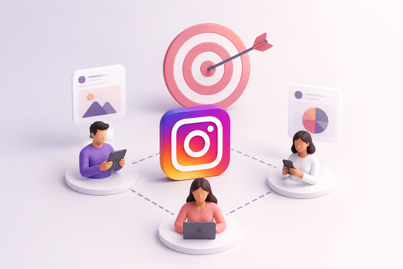 illustration agence instagram
