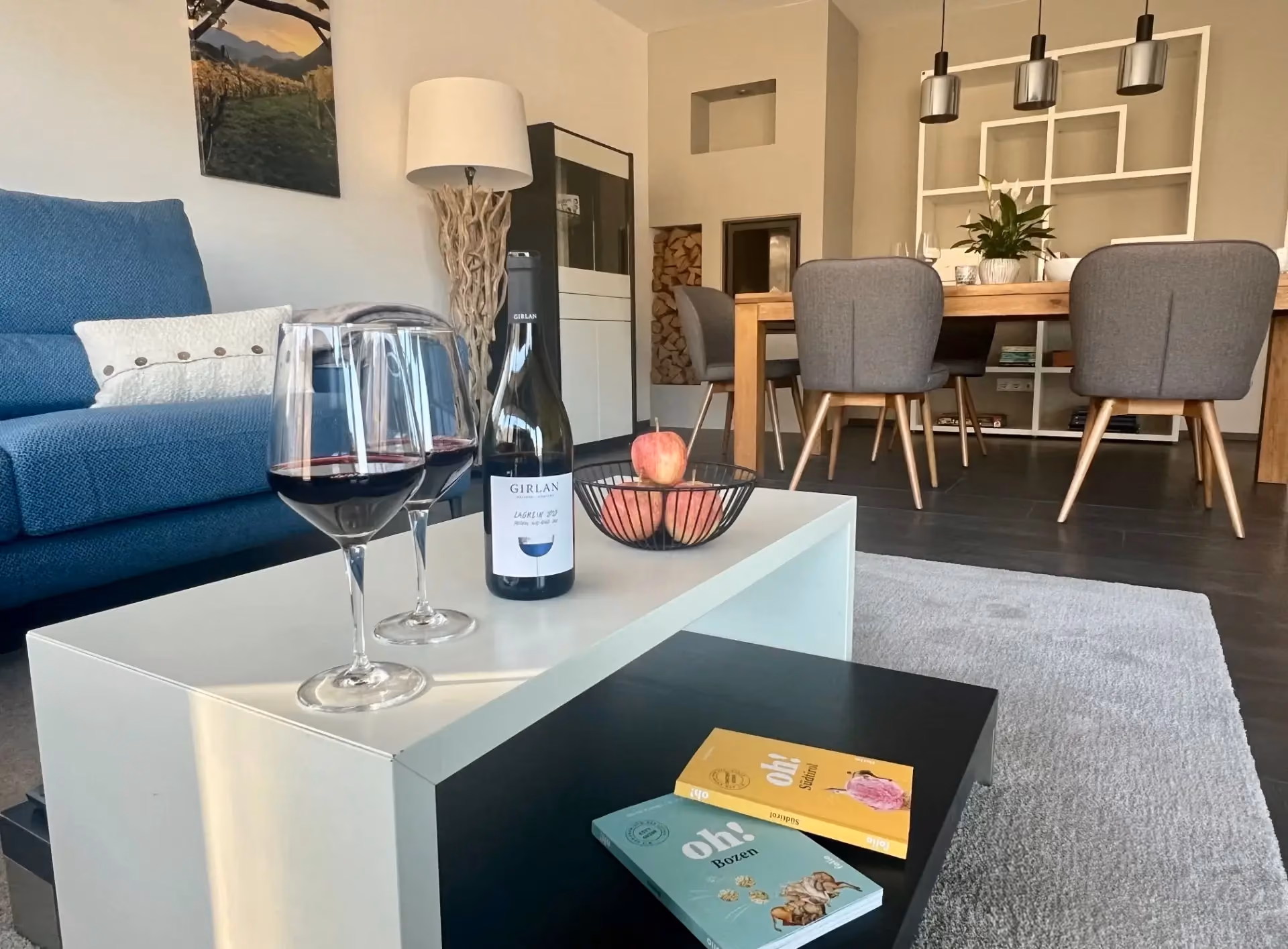 Zufahrt Vinea Guesthouse Eggental – Parkplatz Ferienwohnung Karneid Südtirol
