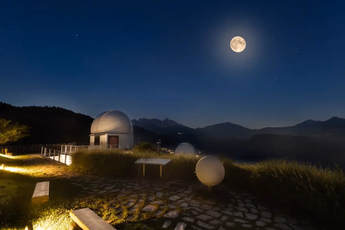Sternwarte Sternendorf Steinegg Eggental – Ausflugsziel nahe Karneid Südtirol