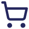 Vector graphic of a shopping cart.