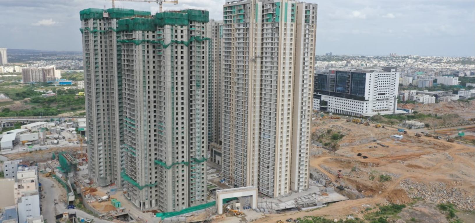 Decorative image representing gated apartments